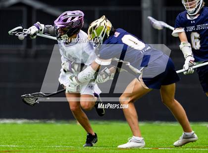 Thumbnail 3 in St. John's Jesuit @ St. Francis DeSales (OHSAA Division II Final) photogallery.