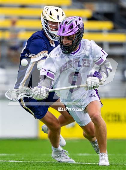 Thumbnail 3 in St. John's Jesuit @ St. Francis DeSales (OHSAA Division II Final) photogallery.