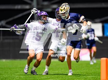 Thumbnail 3 in St. John's Jesuit @ St. Francis DeSales (OHSAA Division II Final) photogallery.
