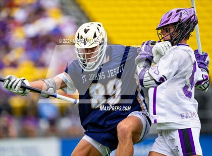 Thumbnail 2 in St. John's Jesuit @ St. Francis DeSales (OHSAA Division II Final) photogallery.