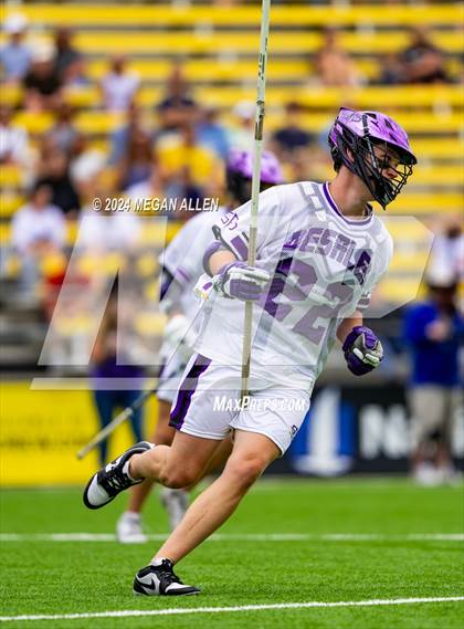 Thumbnail 3 in St. John's Jesuit @ St. Francis DeSales (OHSAA Division II Final) photogallery.