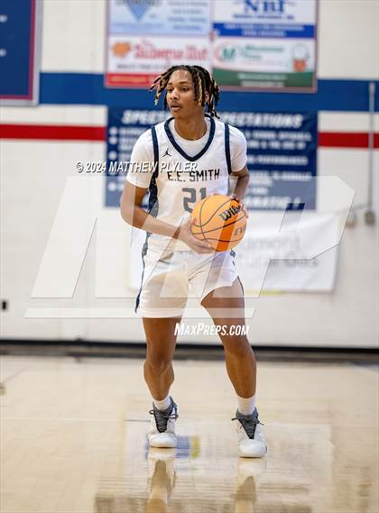 Thumbnail 1 in E.E. Smith vs. Harrells Christian Academy (MLK Dream Jam 2024) photogallery.