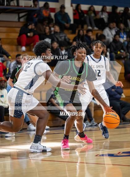 Thumbnail 2 in E.E. Smith vs. Harrells Christian Academy (MLK Dream Jam 2024) photogallery.