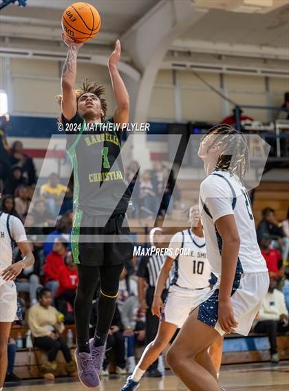 Thumbnail 2 in E.E. Smith vs. Harrells Christian Academy (MLK Dream Jam 2024) photogallery.