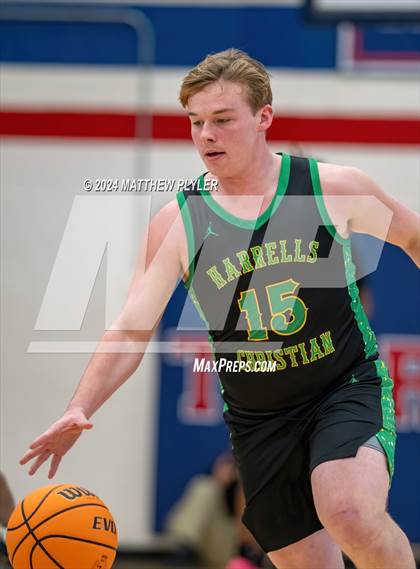 Thumbnail 1 in E.E. Smith vs. Harrells Christian Academy (MLK Dream Jam 2024) photogallery.