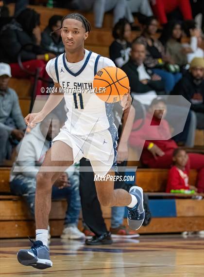 Thumbnail 2 in E.E. Smith vs. Harrells Christian Academy (MLK Dream Jam 2024) photogallery.