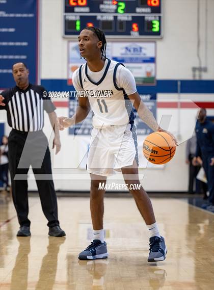 Thumbnail 1 in E.E. Smith vs. Harrells Christian Academy (MLK Dream Jam 2024) photogallery.