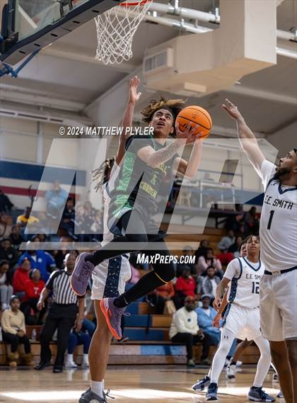 Thumbnail 3 in E.E. Smith vs. Harrells Christian Academy (MLK Dream Jam 2024) photogallery.