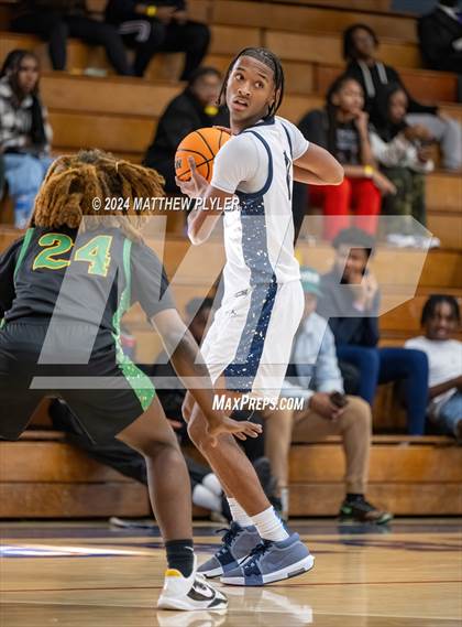 Thumbnail 1 in E.E. Smith vs. Harrells Christian Academy (MLK Dream Jam 2024) photogallery.