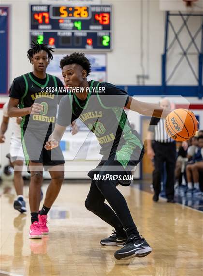 Thumbnail 1 in E.E. Smith vs. Harrells Christian Academy (MLK Dream Jam 2024) photogallery.