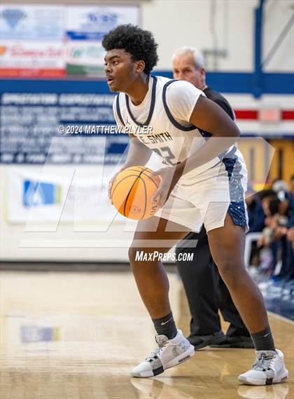 Thumbnail 1 in E.E. Smith vs. Harrells Christian Academy (MLK Dream Jam 2024) photogallery.