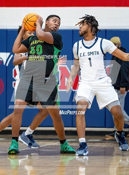 Thumbnail 1 in E.E. Smith vs. Harrells Christian Academy (MLK Dream Jam 2024) photogallery.