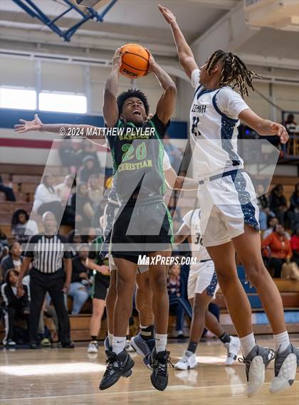 Thumbnail 1 in E.E. Smith vs. Harrells Christian Academy (MLK Dream Jam 2024) photogallery.