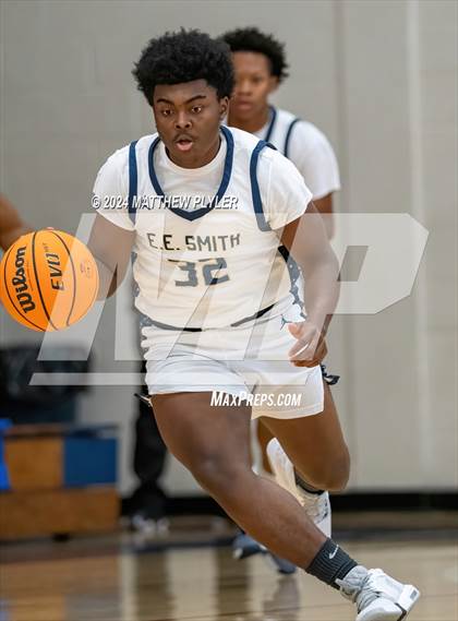 Thumbnail 2 in E.E. Smith vs. Harrells Christian Academy (MLK Dream Jam 2024) photogallery.