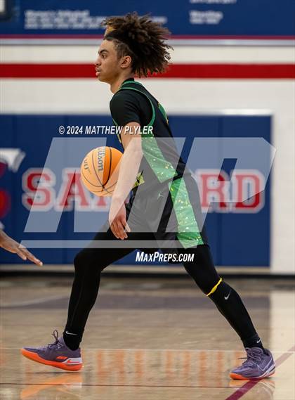 Thumbnail 2 in E.E. Smith vs. Harrells Christian Academy (MLK Dream Jam 2024) photogallery.