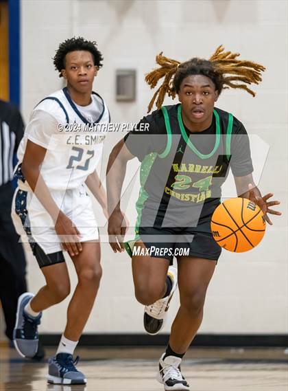 Thumbnail 3 in E.E. Smith vs. Harrells Christian Academy (MLK Dream Jam 2024) photogallery.