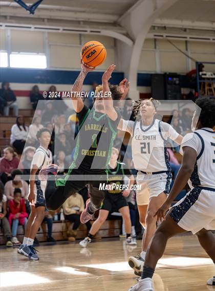Thumbnail 1 in E.E. Smith vs. Harrells Christian Academy (MLK Dream Jam 2024) photogallery.