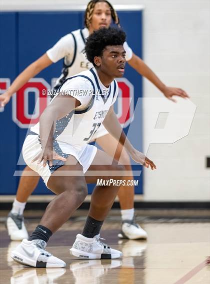 Thumbnail 1 in E.E. Smith vs. Harrells Christian Academy (MLK Dream Jam 2024) photogallery.