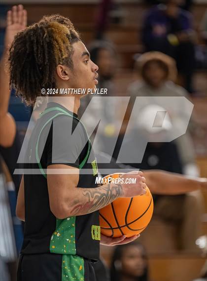 Thumbnail 3 in E.E. Smith vs. Harrells Christian Academy (MLK Dream Jam 2024) photogallery.