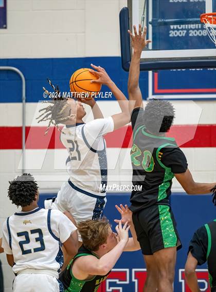 Thumbnail 2 in E.E. Smith vs. Harrells Christian Academy (MLK Dream Jam 2024) photogallery.