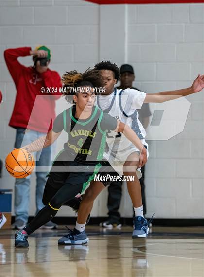 Thumbnail 2 in E.E. Smith vs. Harrells Christian Academy (MLK Dream Jam 2024) photogallery.