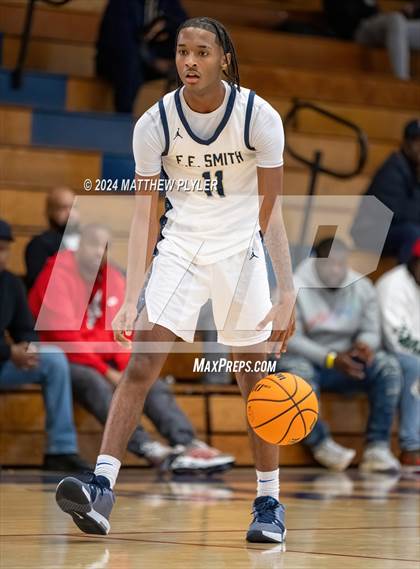 Thumbnail 2 in E.E. Smith vs. Harrells Christian Academy (MLK Dream Jam 2024) photogallery.