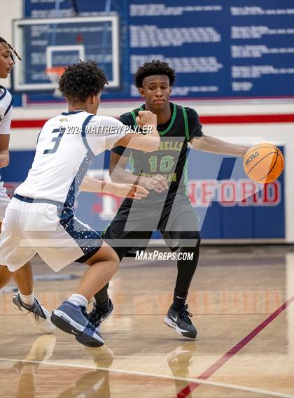 Thumbnail 1 in E.E. Smith vs. Harrells Christian Academy (MLK Dream Jam 2024) photogallery.