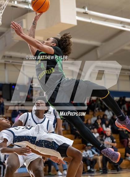 Thumbnail 2 in E.E. Smith vs. Harrells Christian Academy (MLK Dream Jam 2024) photogallery.