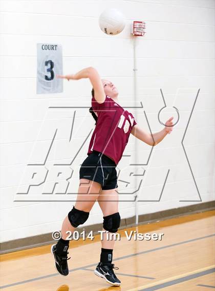 Thumbnail 3 in Fossil Ridge vs. Faith Christian (Eaglecrest Tournament) photogallery.