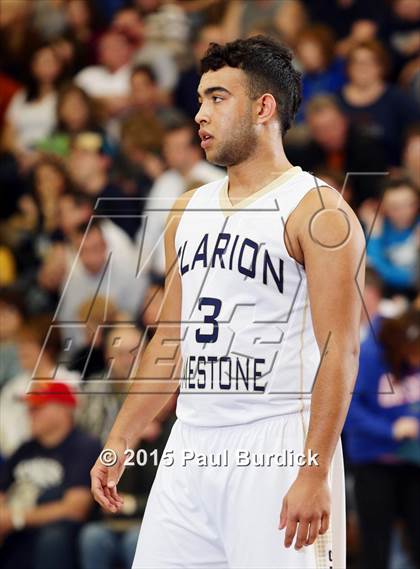 Thumbnail 3 in Clarion-Limestone vs. North Catholic (PIAA Class A First Round) photogallery.