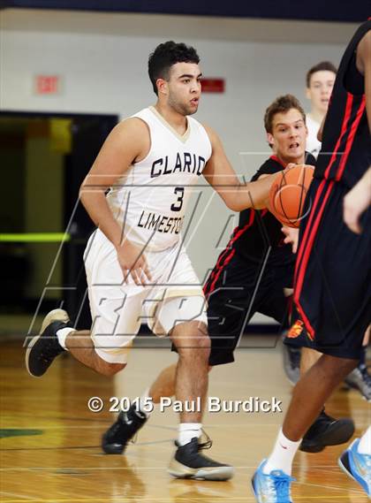 Thumbnail 3 in Clarion-Limestone vs. North Catholic (PIAA Class A First Round) photogallery.