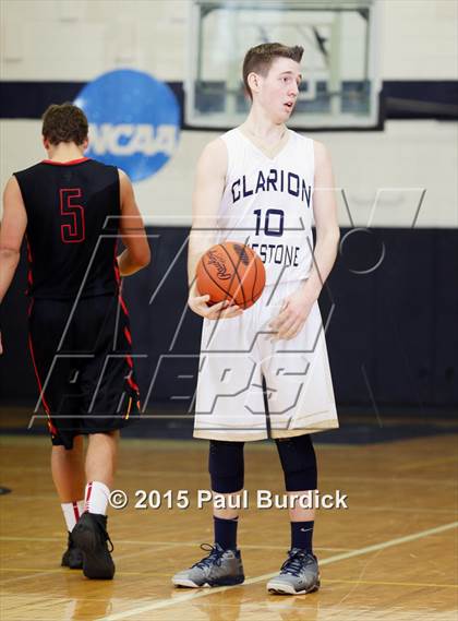 Thumbnail 3 in Clarion-Limestone vs. North Catholic (PIAA Class A First Round) photogallery.