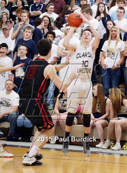 Thumbnail 1 in Clarion-Limestone vs. North Catholic (PIAA Class A First Round) photogallery.