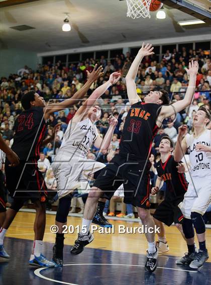 Thumbnail 3 in Clarion-Limestone vs. North Catholic (PIAA Class A First Round) photogallery.