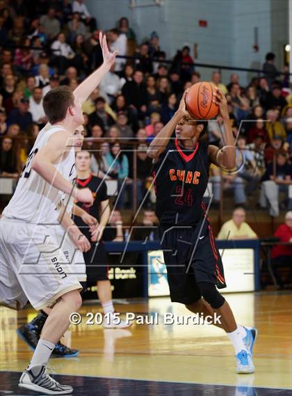 Thumbnail 1 in Clarion-Limestone vs. North Catholic (PIAA Class A First Round) photogallery.