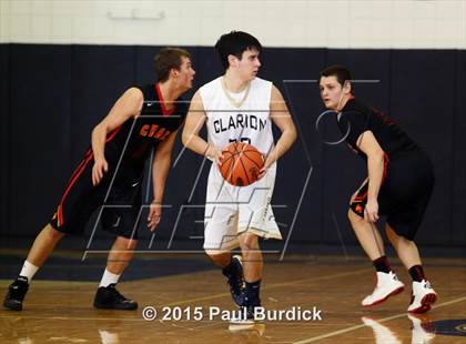 Thumbnail 2 in Clarion-Limestone vs. North Catholic (PIAA Class A First Round) photogallery.