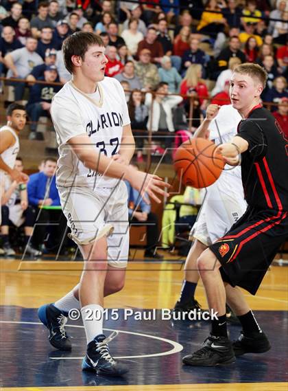 Thumbnail 1 in Clarion-Limestone vs. North Catholic (PIAA Class A First Round) photogallery.
