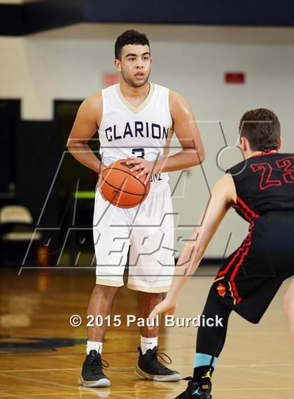 Thumbnail 2 in Clarion-Limestone vs. North Catholic (PIAA Class A First Round) photogallery.