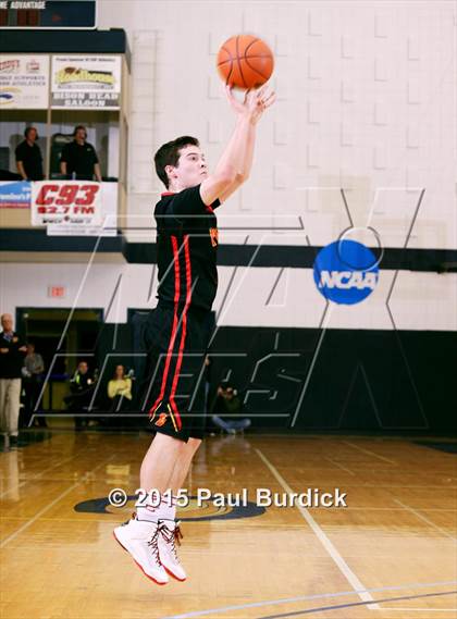 Thumbnail 3 in Clarion-Limestone vs. North Catholic (PIAA Class A First Round) photogallery.