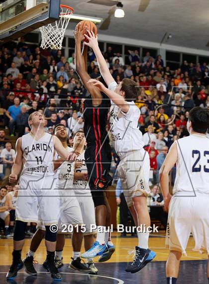 Thumbnail 3 in Clarion-Limestone vs. North Catholic (PIAA Class A First Round) photogallery.
