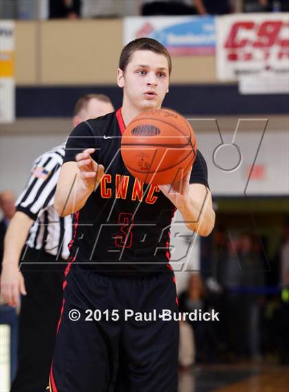 Thumbnail 1 in Clarion-Limestone vs. North Catholic (PIAA Class A First Round) photogallery.