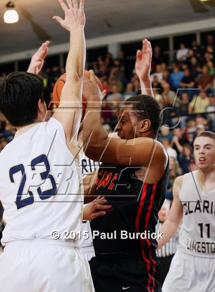 Thumbnail 1 in Clarion-Limestone vs. North Catholic (PIAA Class A First Round) photogallery.