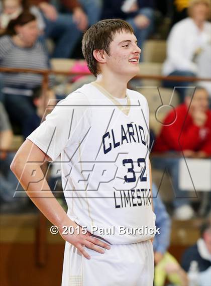Thumbnail 3 in Clarion-Limestone vs. North Catholic (PIAA Class A First Round) photogallery.