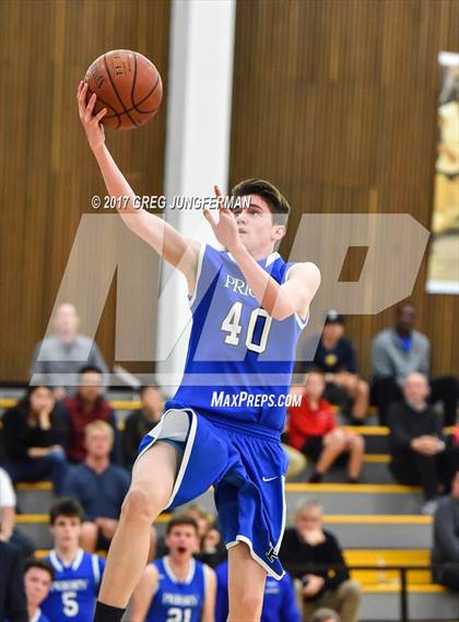 Thumbnail 2 in Woodside Priory @ Branson (CIF NorCal D5 Playoff) photogallery.