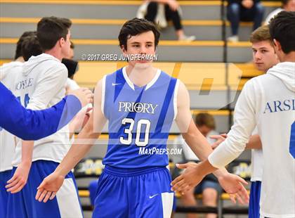 Thumbnail 3 in Woodside Priory @ Branson (CIF NorCal D5 Playoff) photogallery.