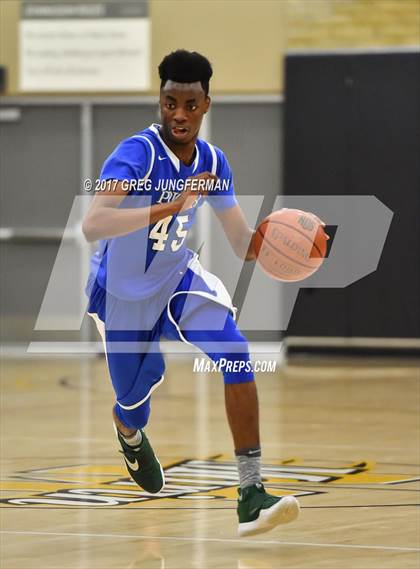 Thumbnail 2 in Woodside Priory @ Branson (CIF NorCal D5 Playoff) photogallery.