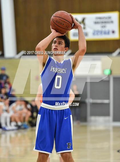Thumbnail 1 in Woodside Priory @ Branson (CIF NorCal D5 Playoff) photogallery.