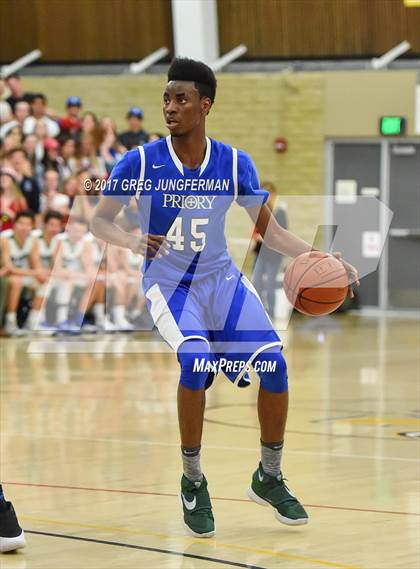 Thumbnail 1 in Woodside Priory @ Branson (CIF NorCal D5 Playoff) photogallery.