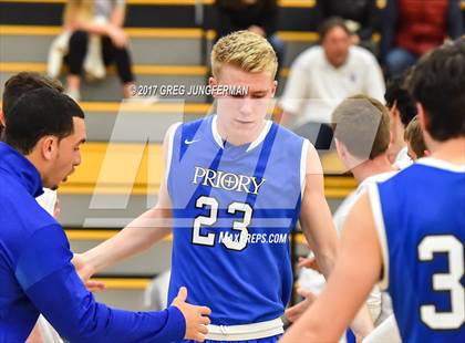 Thumbnail 2 in Woodside Priory @ Branson (CIF NorCal D5 Playoff) photogallery.
