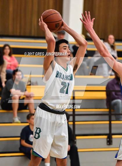 Thumbnail 1 in Woodside Priory @ Branson (CIF NorCal D5 Playoff) photogallery.